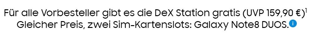Samsung DexStation gratis für Vorbesteller
